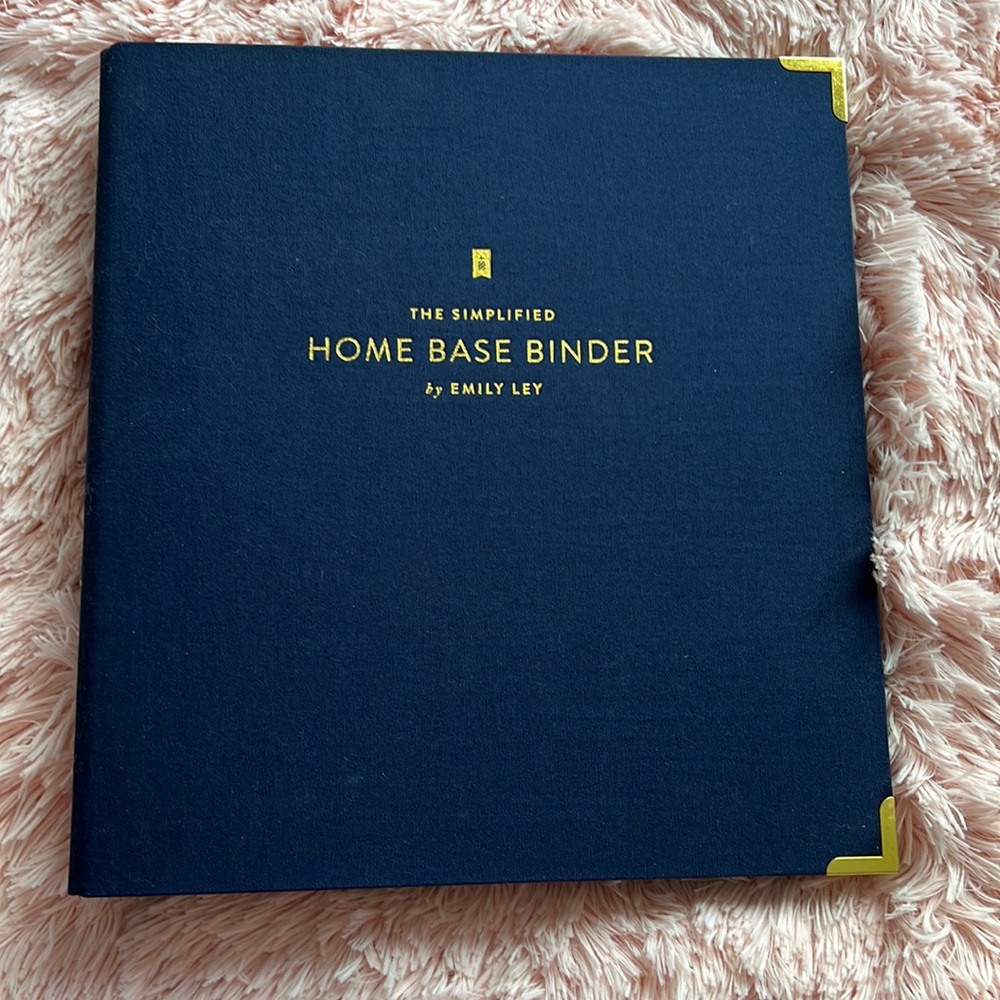 NEW The Simplified Home Base Binder